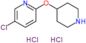 5-Chloro-2-(piperidin-4-yloxy)pyridine dihydrochloride