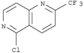 1,6-Naphthyridine,5-chloro-2-(trifluoromethyl)-