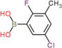 (5-chloro-2-fluoro-3-methylphenyl)boronic acid