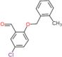 5-Chloro-2-[(2-methylphenyl)methoxy]benzaldehyde