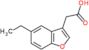 (5-ethyl-1-benzofuran-3-yl)acetic acid