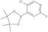 5-Chloro-2-fluoro-4-(4,4,5,5-tetramethyl-1,3,2-dioxaborolan-2-yl)pyridine