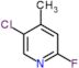 5-chloro-2-fluoro-4-methyl-pyridine