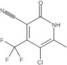 5-Chloro-1,2-dihydro-6-methyl-2-oxo-4-(trifluoromethyl)-3-pyridinecarbonitrile