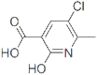 5-Chloro-2-hydroxy-6-methylpyridine-3-carboxylic acid