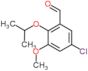 5-chloro-3-methoxy-2-(propan-2-yloxy)benzaldehyde