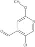 5-Chloro-2-methoxy-4-pyridinecarboxaldehyde