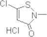 5-chloro-2-methyl-2H-isothiazol-3-one hydrochloride