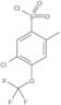 Benzenesulfonyl chloride, 5-chloro-2-methyl-4-(trifluoromethoxy)-