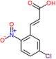 (2E)-3-(5-chloro-2-nitrophenyl)prop-2-enoic acid