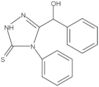 2,4-Dihydro-5-(hydroxyphenylmethyl)-4-phenyl-3H-1,2,4-triazole-3-thione