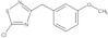 5-Chloro-3-[(3-methoxyphenyl)methyl]-1,2,4-thiadiazole