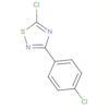 1,2,4-Thiadiazole, 5-chloro-3-(4-chlorophenyl)-