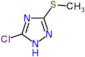 5-chloro-3-(methylsulfanyl)-1H-1,2,4-triazole