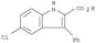 5-chloro-3-phenyl-1H-indole-2-carboxylate