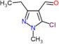 5-chloro-3-ethyl-1-methyl-1H-pyrazole-4-carbaldehyde