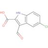 1H-Indole-2-carboxylic acid, 5-chloro-3-formyl-