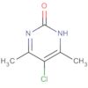 2(1H)-Pyrimidinone, 5-chloro-4,6-dimethyl-