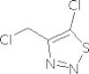 5-chloro-4-(chloromethyl)-1,2,3-thiadiazole