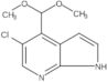 5-Chloro-4-(dimethoxymethyl)-1H-pyrrolo[2,3-b]pyridine