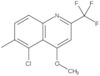 5-Chloro-4-methoxy-6-methyl-2-(trifluoromethyl)quinoline