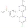 2,3'-Bipyridine, 5-chloro-6'-methyl-3-[4-(methylsulfinyl)phenyl]-