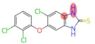 5-chloro-6-(2,3-dichorophenoxy)-2-thio-1H-benzimidazole