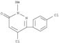 3(2H)-Pyridazinone,5-chloro-6-(4-chlorophenyl)-2-methyl-