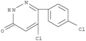 3(2H)-Pyridazinone,5-chloro-6-(4-chlorophenyl)-