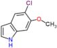 5-chloro-6-methoxy-1H-indole