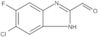 6-Chloro-5-fluoro-1H-benzimidazole-2-carboxaldehyde