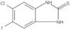 5-Chloro-1,3-dihydro-6-iodo-2H-benzimidazole-2-thione
