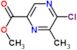 2-Pyrazinecarboxylic acid, 5-chloro-6-methyl-, methyl ester