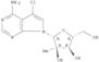 7H-Pyrrolo[2,3-d]pyrimidin-4-amine,5-chloro-7-(2-C-methyl-b-D-ribofuranosyl)-