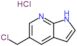 5-(chloromethyl)-1H-pyrrolo[2,3-b]pyridine hydrochloride