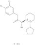 Benzeneacetamide,3,4-dichloro-N-methyl-N-[(1S,2S)-2-(1-pyrrolidinyl)cyclohexyl]-, hydrochloride(1:1)