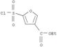 3-Furancarboxylic acid,5-(chlorosulfonyl)-, ethyl ester