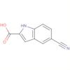 1H-Indole-2-carboxylic acid, 5-cyano-