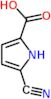 5-cyano-1H-pyrrole-2-carboxylic acid