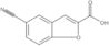 5-Cyano-2-benzofurancarboxylic acid