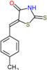 (5E)-5-(4-methylbenzylidene)-2-sulfanyl-1,3-thiazol-4(5H)-one