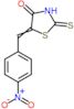 (5E)-5-(4-nitrobenzylidene)-2-sulfanyl-1,3-thiazol-4(5H)-one