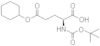 5-Cyclohexyl hydrogen N-[(1,1-dimethylethoxy)carbonyl]-L-glutamate