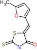 (5E)-5-[(5-methylfuran-2-yl)methylidene]-2-sulfanyl-1,3-thiazol-4(5H)-one