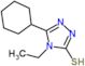 5-cyclohexyl-4-ethyl-4H-1,2,4-triazole-3-thiol