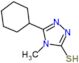 5-cyclohexyl-4-methyl-4H-1,2,4-triazole-3-thiol