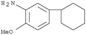 5-Cyclohexyl-2-methoxybenzenamine