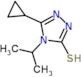 5-cyclopropyl-4-(1-methylethyl)-2,4-dihydro-3H-1,2,4-triazole-3-thione