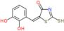 (5E)-5-(2,3-dihydroxybenzylidene)-2-sulfanyl-1,3-thiazol-4(5H)-one