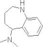 5-dimethylamino-2,3,4,5-tetrahydro-1H-benzoazepine